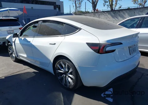 2024 Tesla Model 3 Long Range Dual Motor All-Wheel Drive из США, поврежденный, VIN 5YJ3E1EB9RF730809